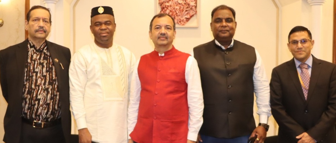  Hon’ble Minister of Higher Education and Research of Togo Prof. Ihou Majesté Wateba
visited India from 2 – 10 October 2022 as a Distinguished Visitor of of ICCR (Indian
Council for Cultural Relations).